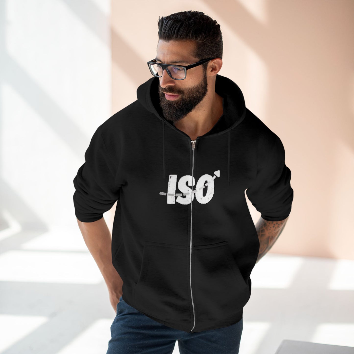Unisex Zip Hoodie